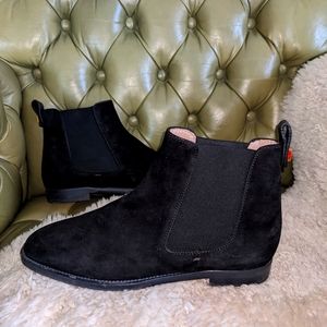 Stuart Weitzman suede Chelsea Boots
